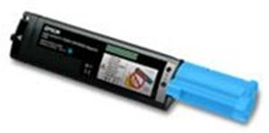 EPSON S050189 Cyan Toner cartridge, high capacity for 4000 pages, designed for AcuLaser C1100 and CX11N printers.