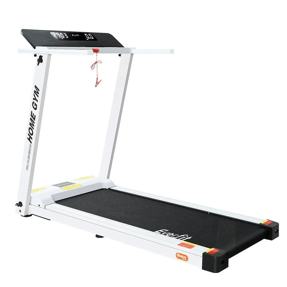 Everfit Treadmill Electric Fully Foldable Home Gym with digital display and safety features, designed for effective home workouts.
