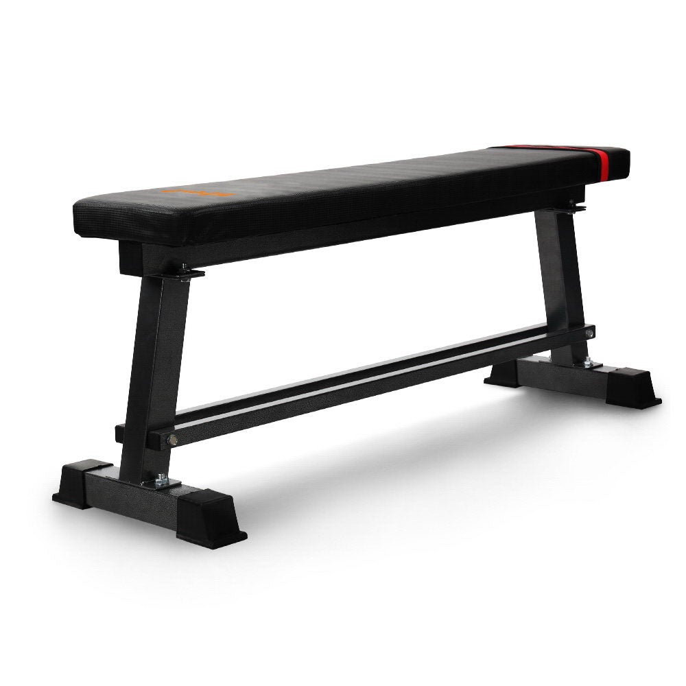 Everfit Weight Bench with strong steel frame and thick padding, designed for upper body workouts.