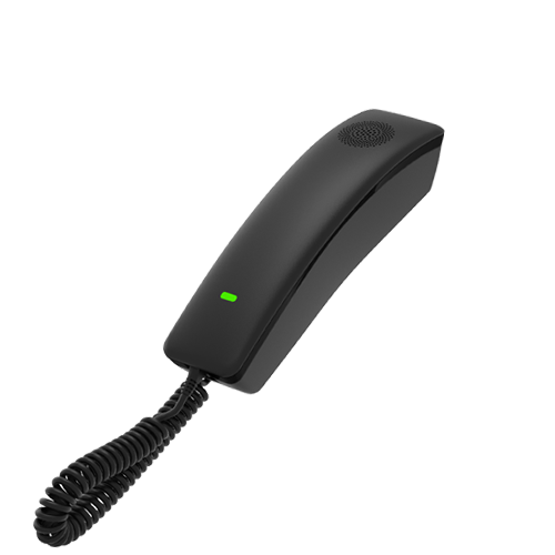 Fanvil H2U Compact IP Phone with HD audio, featuring 2 SIP lines and a sleek design suitable for desk or wall mounting.