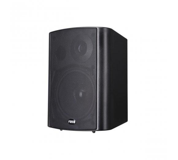 FANVIL iW30 SIP Speaker mounted on a wall, showcasing its sleek design and functionality.
