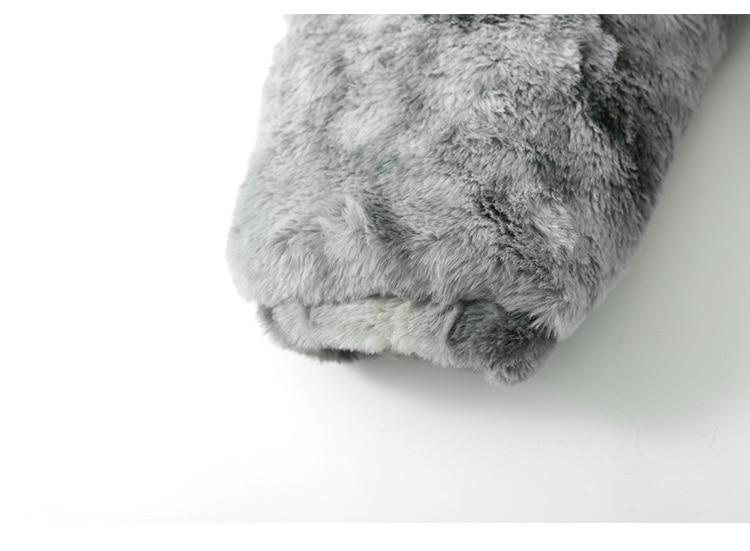 Men's faux fur fleece winter jacket in tie-dye print, showcasing a cozy and stylish design perfect for casual outings.