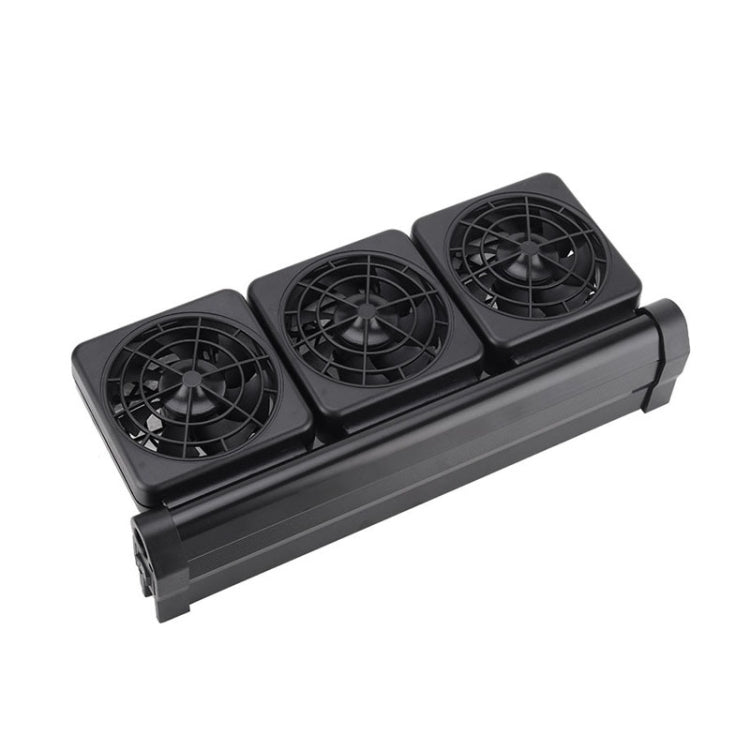 Fish Tank Cooling Fan designed for silent operation and effective cooling in aquariums, featuring adjustable wind speeds and durable construction.