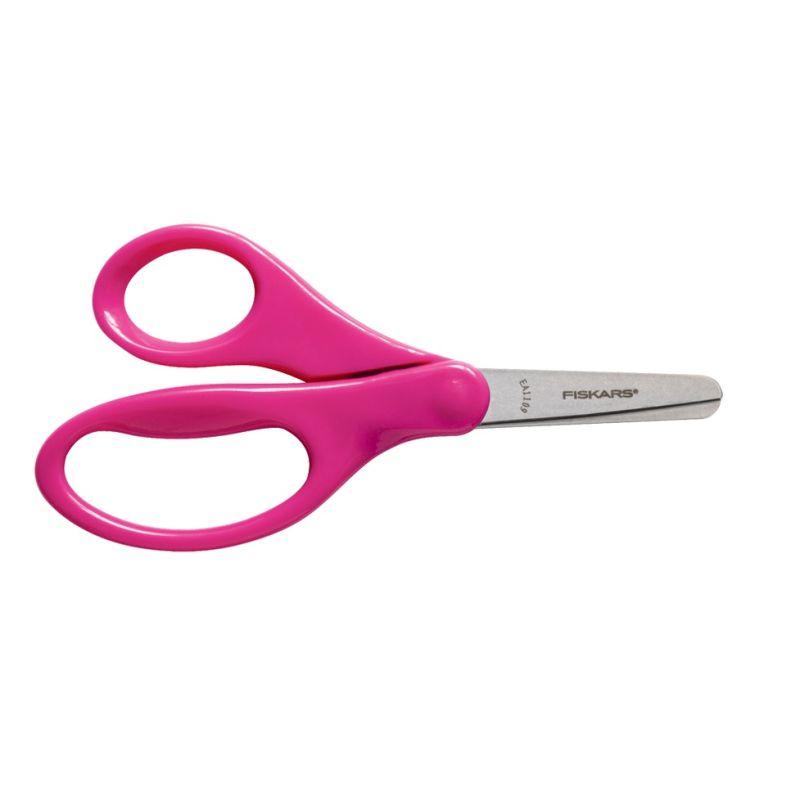 FISKARS Kids Scissor 13cm Blunt with ergonomic handles and blunt tip for safety.