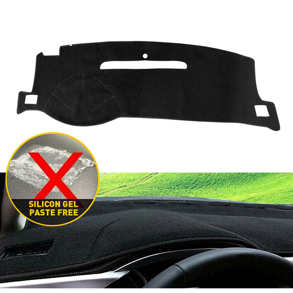 Dashboard pad cover for 2007-2014 Chevy Silverado, Tahoe, and Suburban, made from high-quality polyester material.