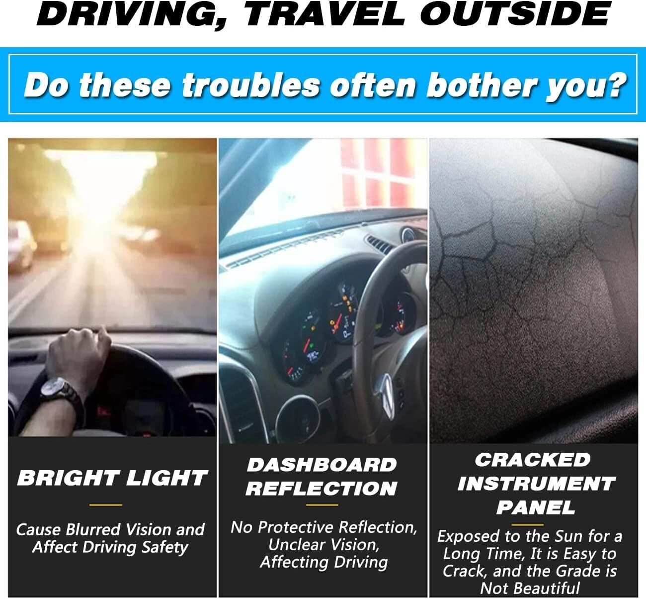 Dashboard pad cover for 2007-2014 Chevy Silverado, Tahoe, and Suburban, made from high-quality polyester material.