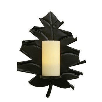 Flameless 4 x 8 Flat Top Wax Pillar Candle in a cozy indoor setting, showcasing its elegant design and warm glow.