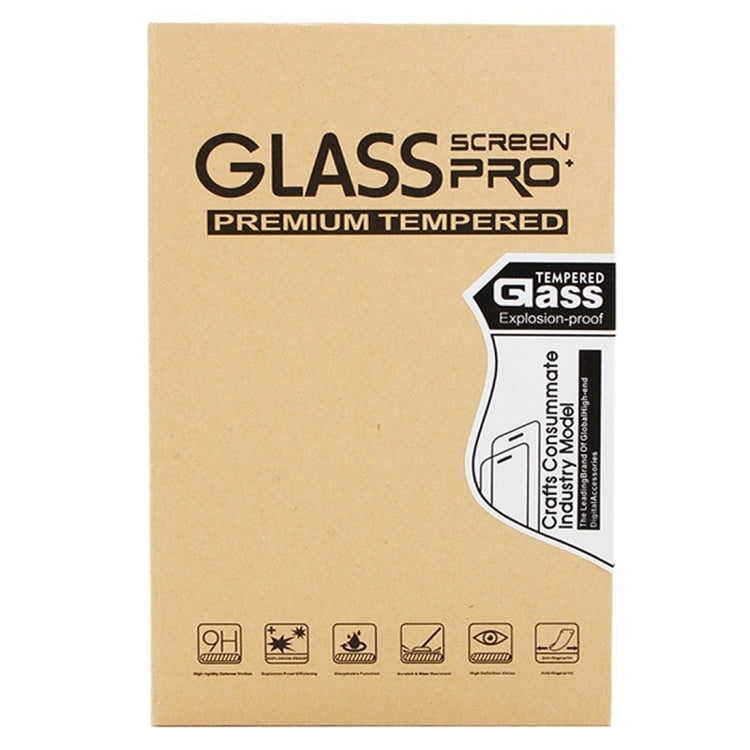 Tempered glass screen protector for Amazon Echo Show 8, showcasing its ultra-thin design and high hardness for maximum protection.