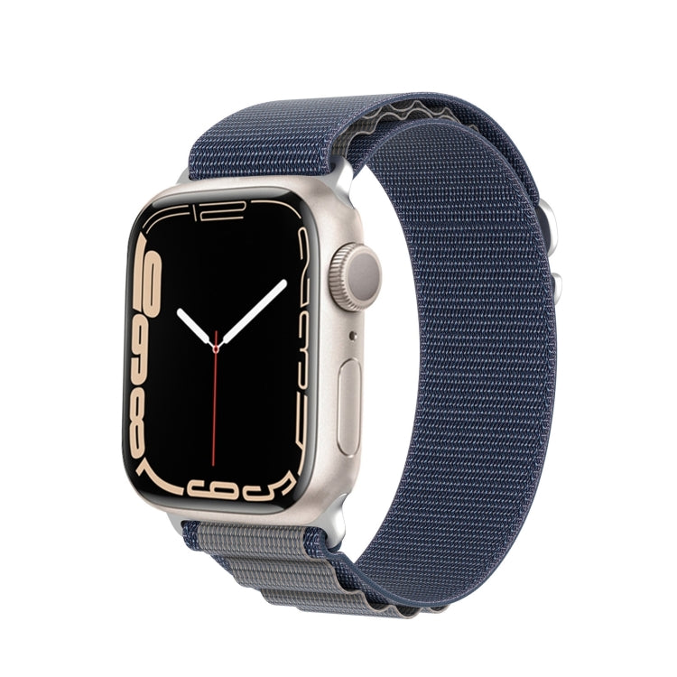 DUX DUCIS GS Series Nylon Loop Watch strap for Apple Watch SE 2023, showcasing its ergonomic design and vibrant color options.