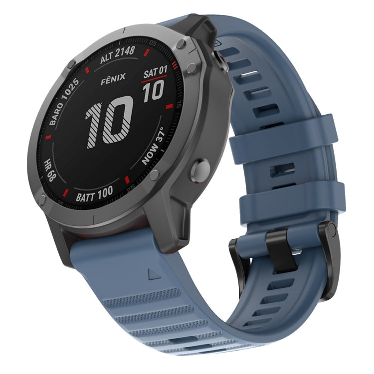 Quick Release Silicon Watch Band for Garmin Fenix 7X and 6X, showcasing its durable silicon material and quick release feature.