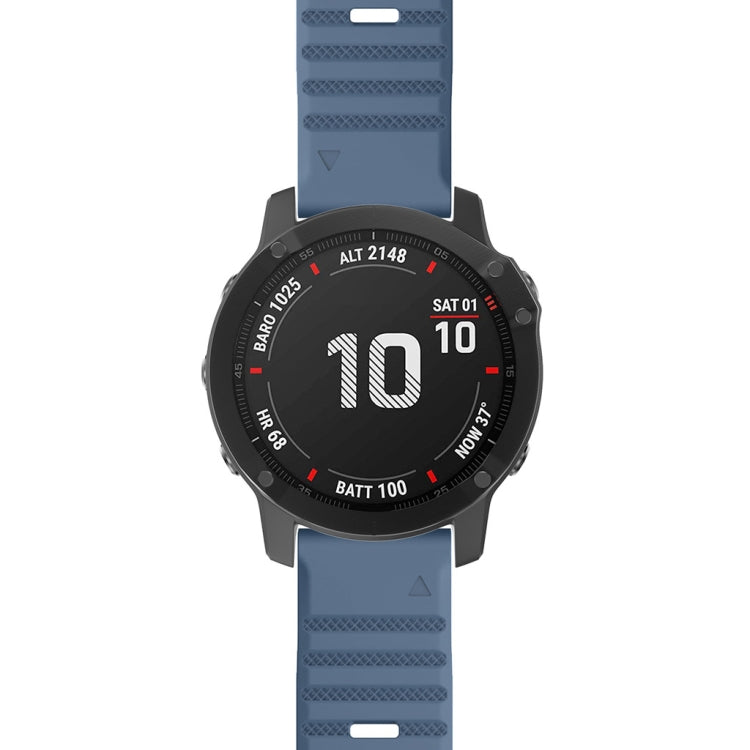 Quick Release Silicon Watch Band for Garmin Fenix 7X and 6X, showcasing its durable silicon material and quick release feature.