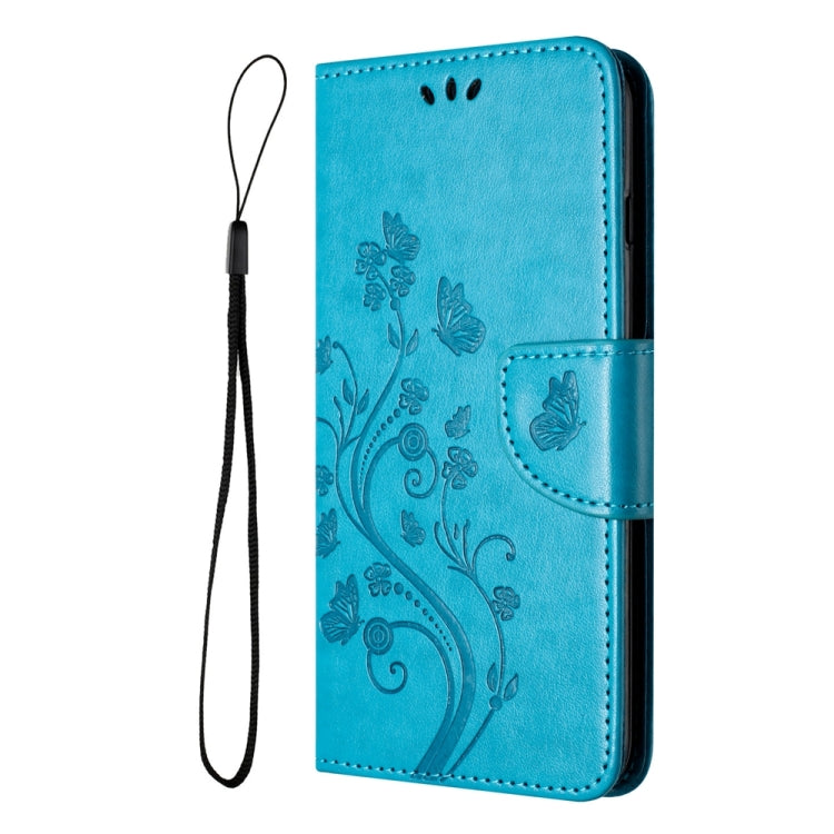 Butterfly flower pattern flip leather phone case for Google Pixel 8 Pro, showcasing its stylish design and functional features.
