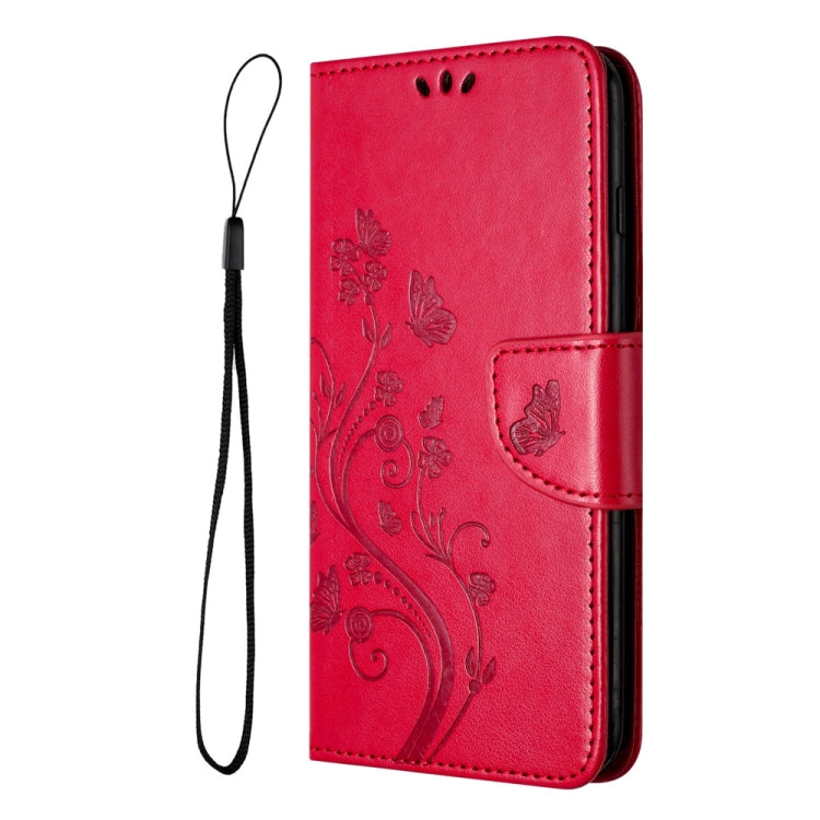 Butterfly flower pattern flip leather phone case for Google Pixel 8 Pro, showcasing its stylish design and functional features.
