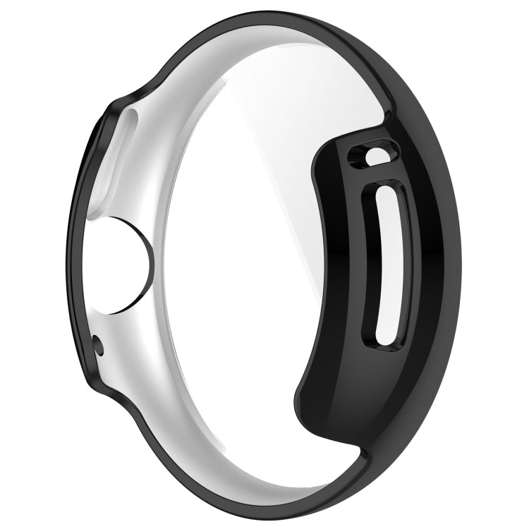 TPU Electroplated Watch Case for Google Pixel Watch 2, showcasing its sleek design and full coverage protection.