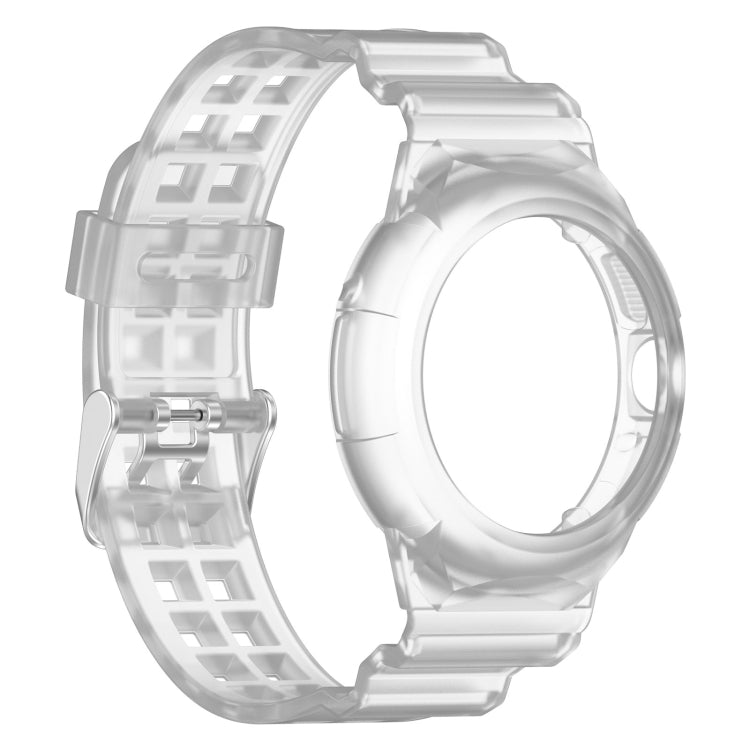 Integrated Fully Enclosed Silicone Watch Strap for Google Pixel Watch 2, showcasing its sleek design and protective frame.