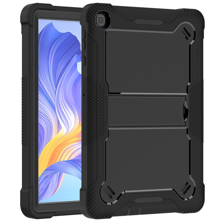 For Honor Pad X8 Shockproof Silicone Hybrid PC Tablet Case showcasing its durable design and built-in kickstand.