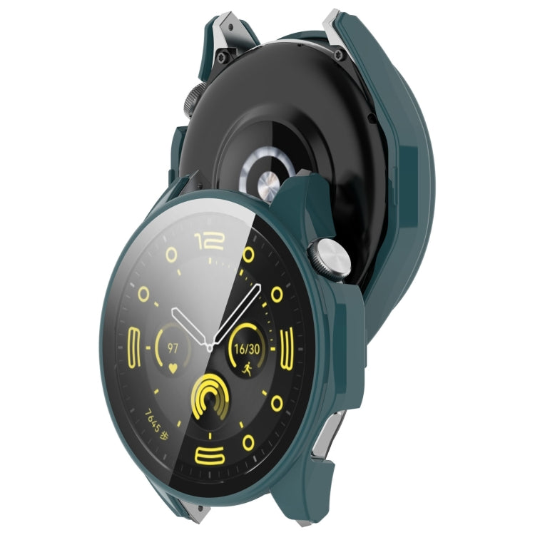 For Honor Watch 4 Pro protective case made of PC and tempered glass, designed for durability and lightweight comfort.