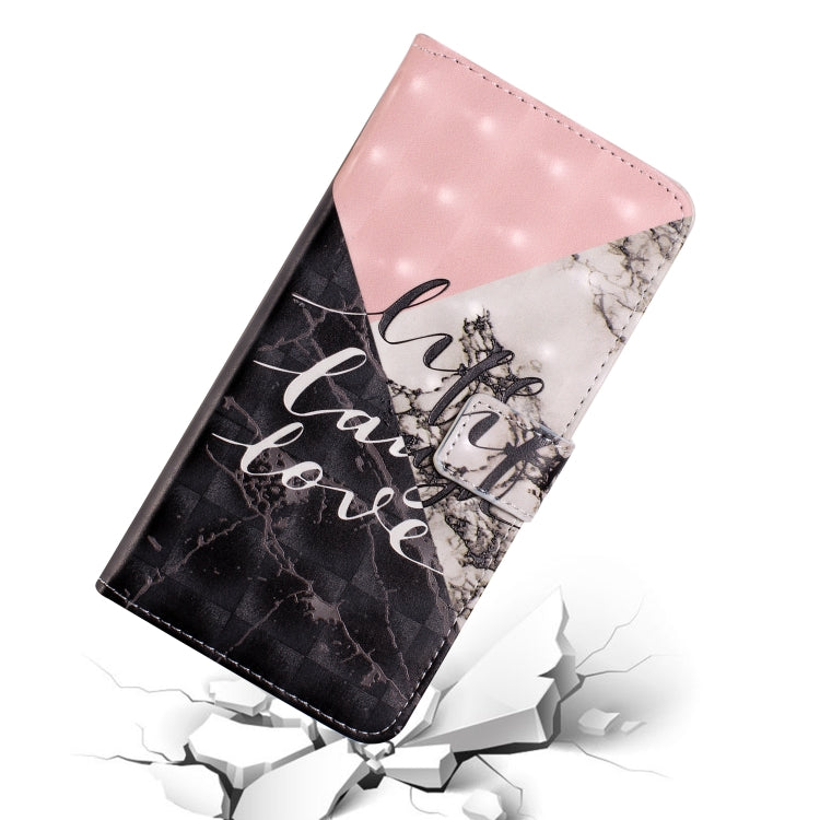 For Huawei Mate 20 Lite Oil Embossed 3D Drawing Leather Phone Case showcasing its stylish design and kickstand feature.