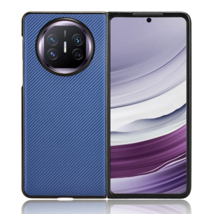 Blue PU leather and PC phone case designed for Huawei Mate X5, showcasing its sleek and stylish design.