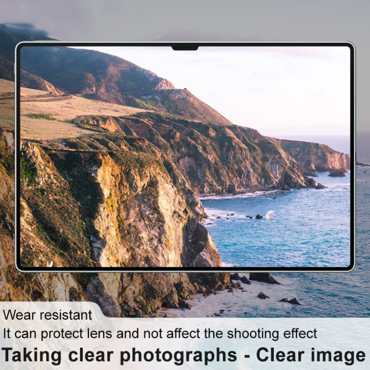 imak Integrated Rear Camera Lens Tempered Glass for Huawei MatePad Pro 13.2, showcasing its clarity and protective features.