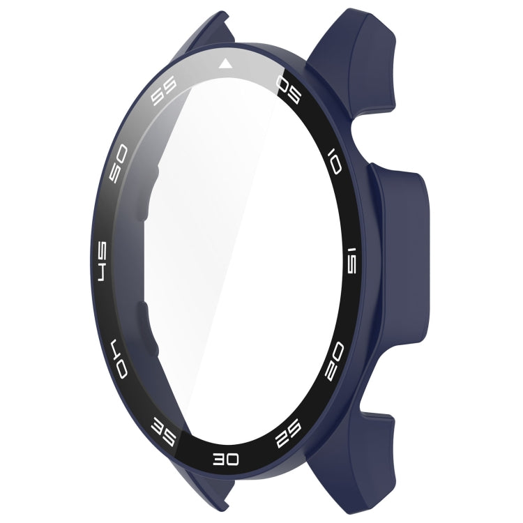 Lightweight PC + Tempered Glass Integrated Watch Case for Huawei Watch GT 4 46mm, showcasing its sleek design and protective features.