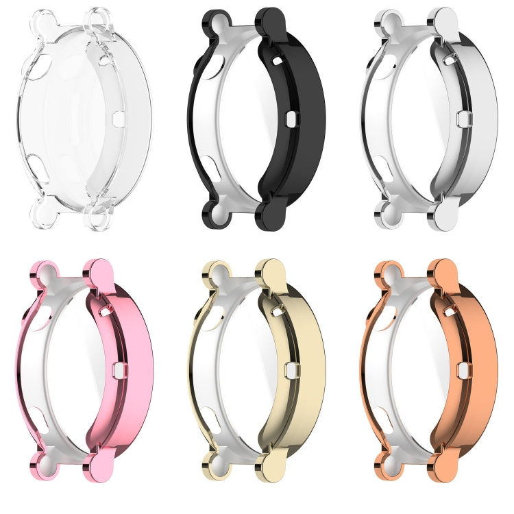 Full coverage TPU electroplated watch case for Huawei Watch GT4 41mm, showcasing its sleek design and protective features.