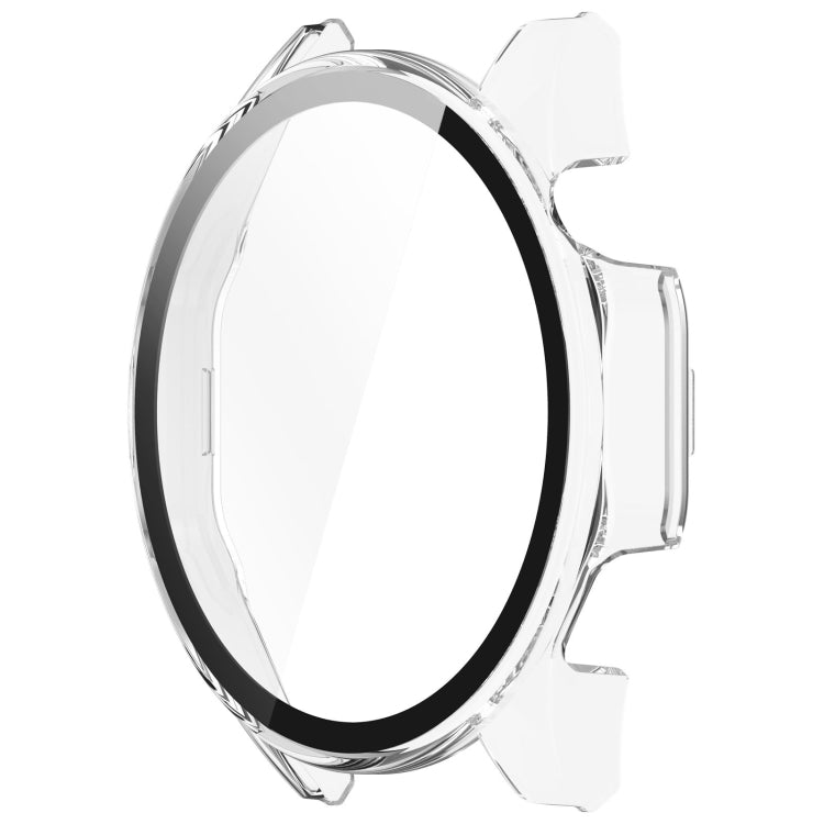 PC+Tempered Glass Integrated Smart Watch Case for Huawei Watch GT4 46mm, showcasing its sleek design and protective features.