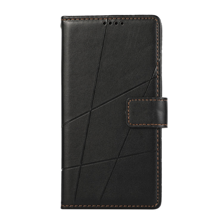 For Infinix Hot 12 Play PU leather case with embossed texture, featuring card slots and a wrist strap.