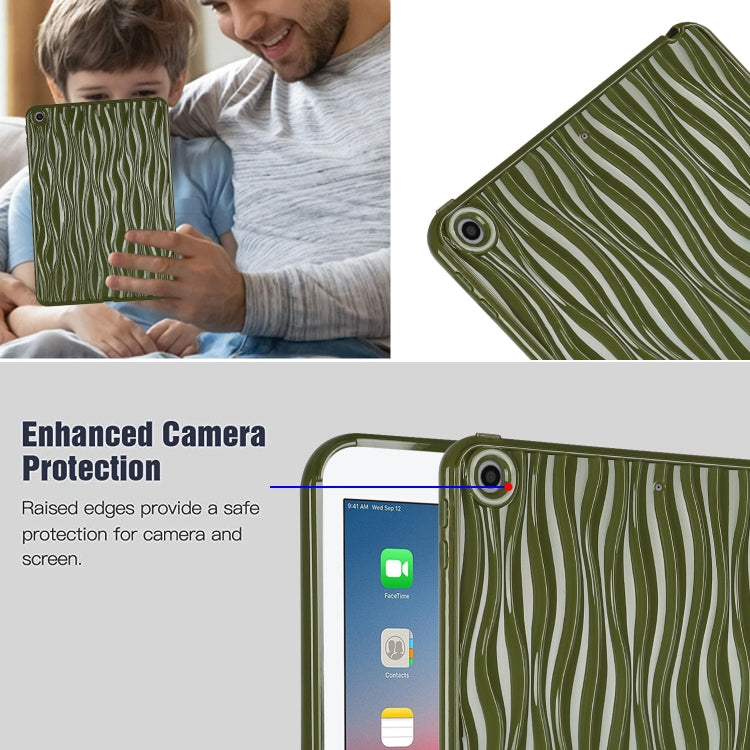 Jelly Color Water Ripple TPU case for iPad Pro 9.7, showcasing its sleek design and vibrant colors.