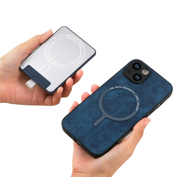 For iPhone 11 Pro Retro Splitable Magnetic Card Bag Leather Phone Case showcasing its stylish design and magnetic card wallet feature.