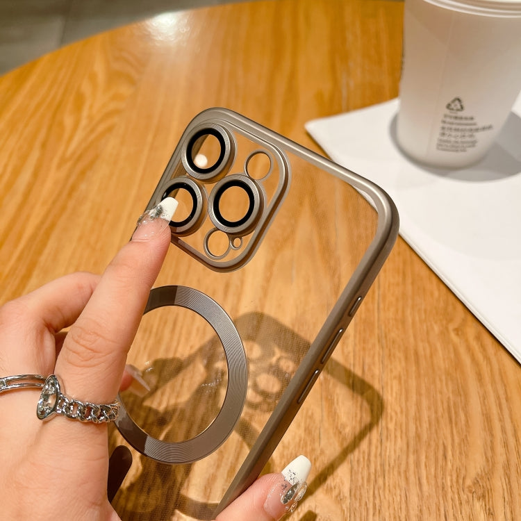 Sierra Blue MagSafe Magnetic Frosted TPU Phone Case for iPhone 12, showcasing its sleek design and durable material.