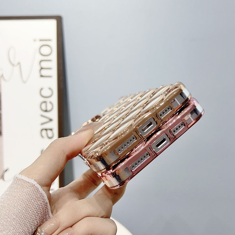 Mermaid Scale Electroplated Glitter Paper Phone Case for iPhone 12 Pro Max, showcasing a shimmering design with vibrant colors.