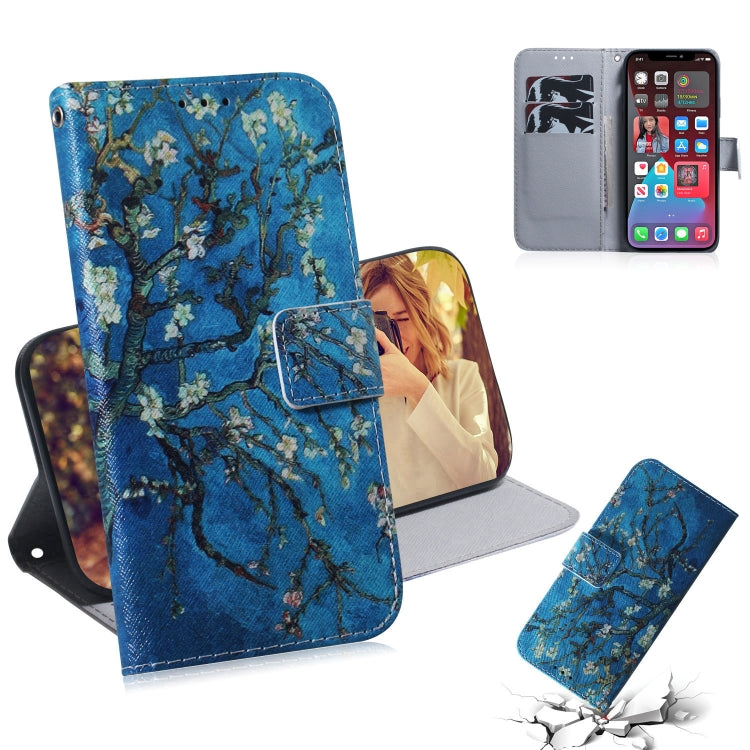 For iPhone 13 Pro Max Coloured Drawing Horizontal Flip Leather Case showcasing its stylish design and functional features.