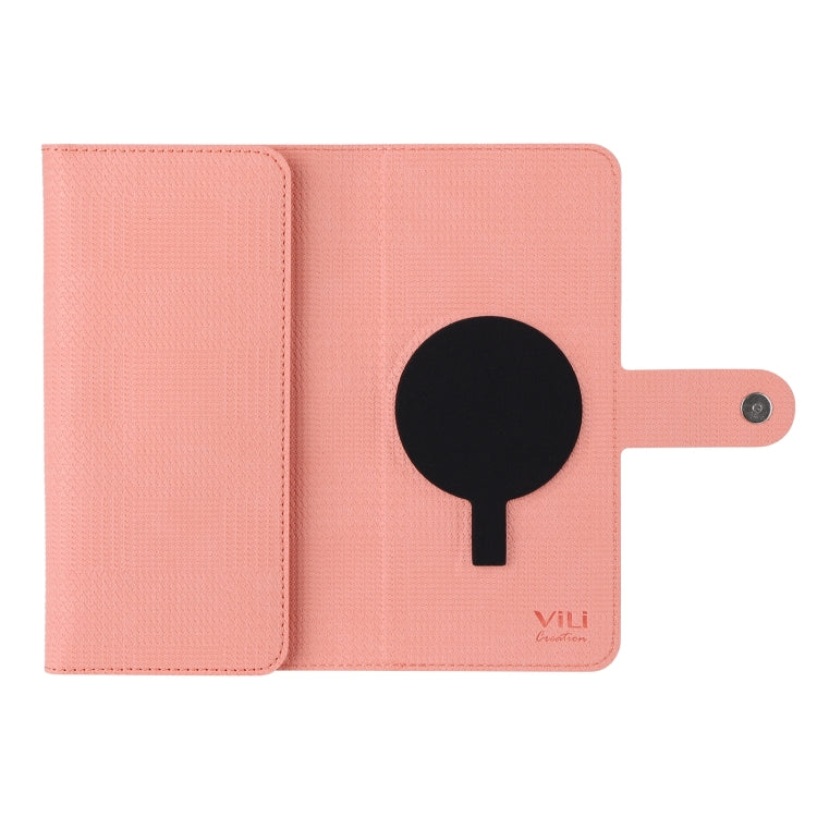ViLi GHB Series MagSafe Magnetic Zipper Leather case for iPhone 13 Pro Max, showcasing its stylish design and wallet functionality.