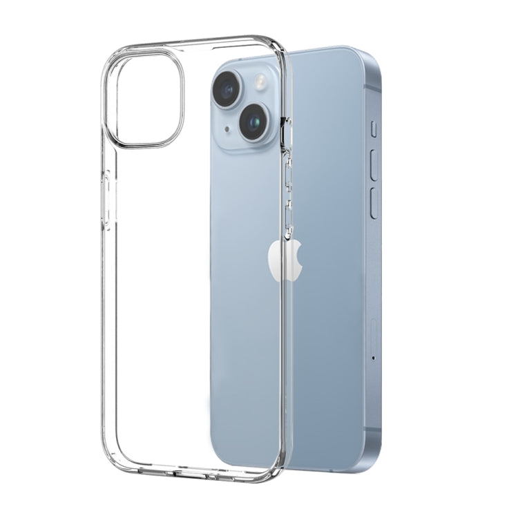 NORTHJO 3 in 1 TPU Phone Case for iPhone 14, featuring a clear design with screen film and lens protector.