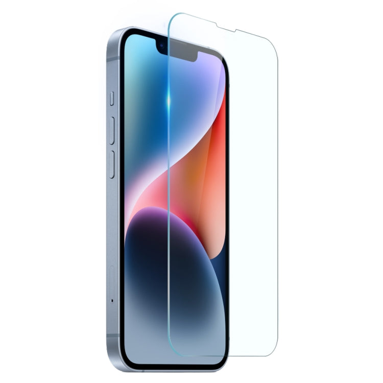 NORTHJO 3 in 1 TPU Phone Case for iPhone 14, featuring a clear design with screen film and lens protector.