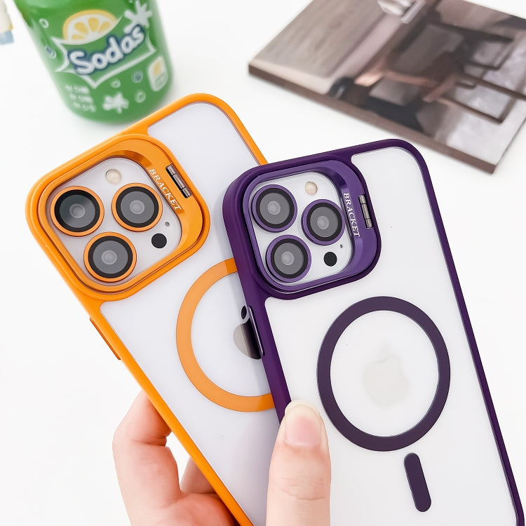 iPhone 14 Pro Max MagSafe Acrylic Hybrid TPU Holder Phone Case showcasing its stylish design and protective features.