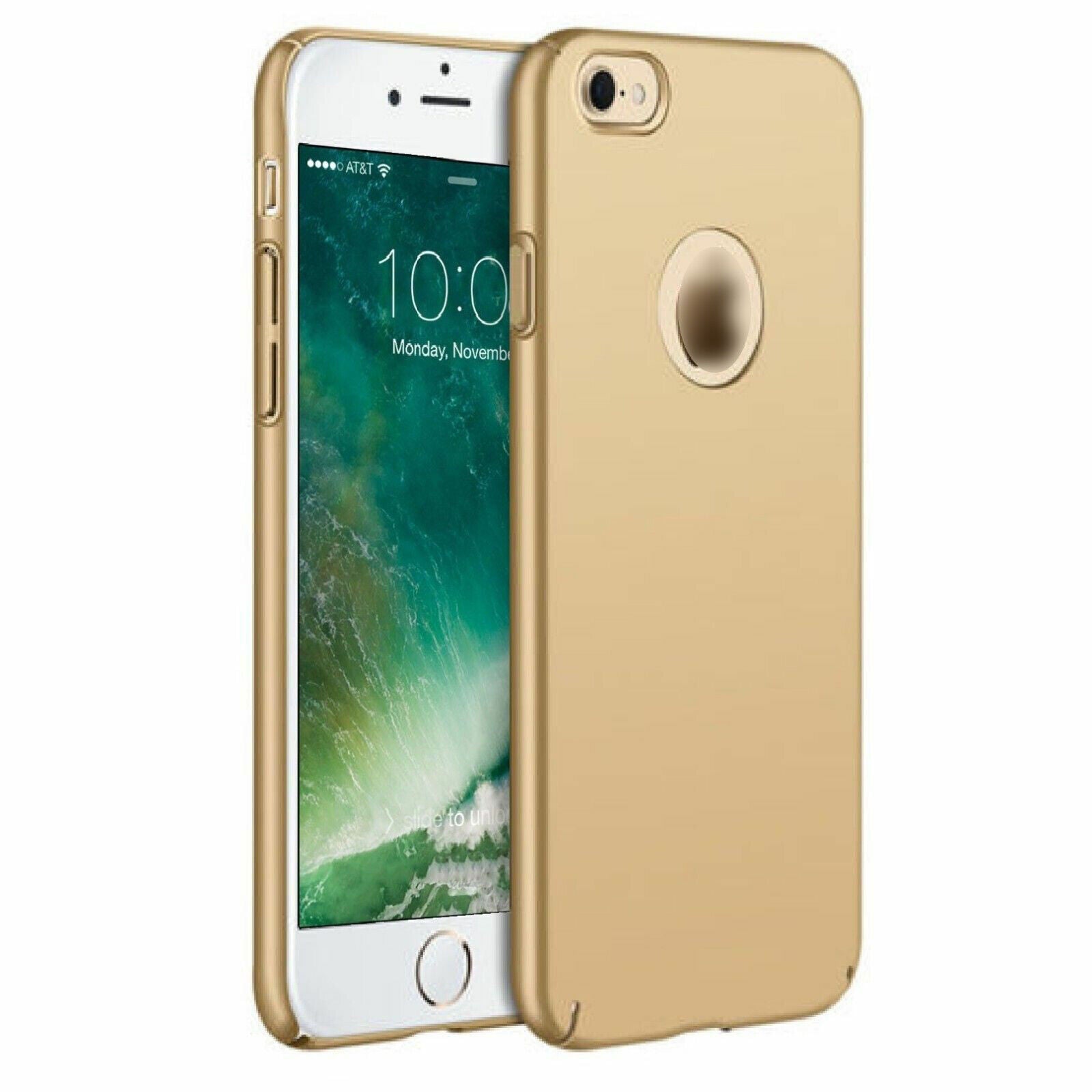 Shockproof Ultra Thin Slim Case for iPhone models 7, 8, 11, 12, 13, 14, Plus, XR, XS, showcasing its sleek design and protective features.