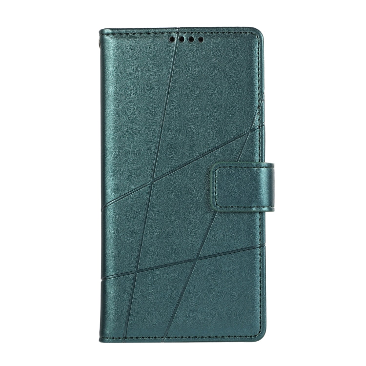 For iPhone XS Max PU leather case with embossed texture, featuring card slots and a wrist strap.