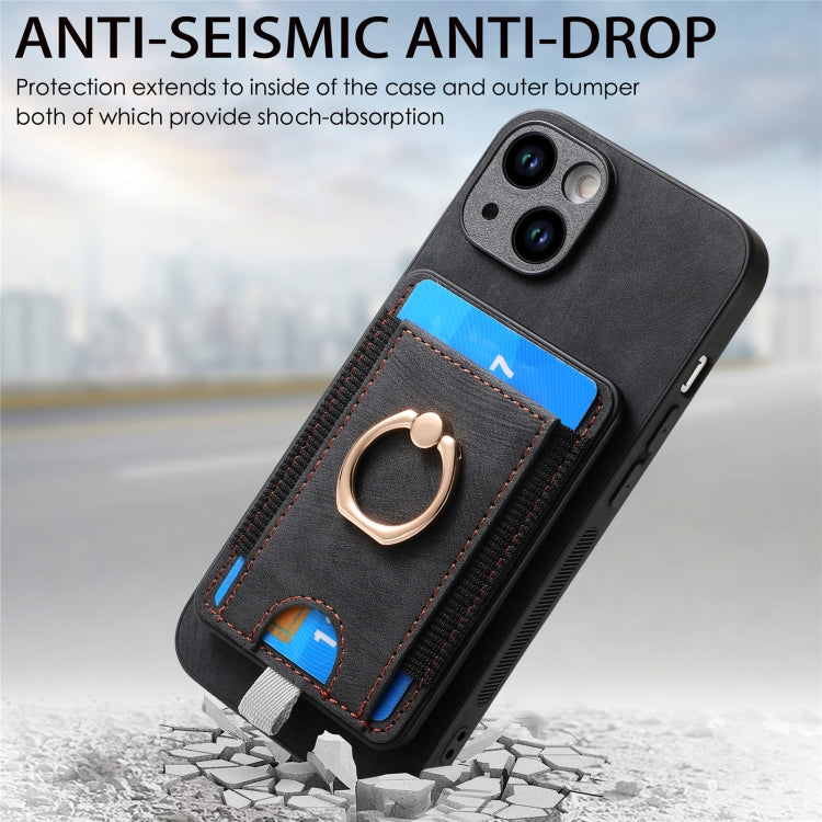 For iPhone XS Max Retro Splitable Magnetic Card Bag Leather Phone Case showcasing its sleek design and magnetic card holder.