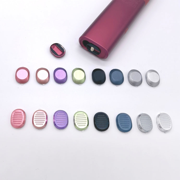 Stylish metal cap replacement for IQOS ILUMA ONE E-cigarette, showcasing its sleek design and personalized options.