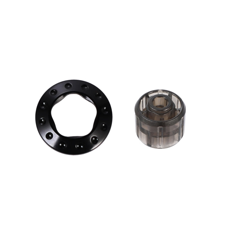 Stylish metal cap rod for IQOS ILUMA/Prime with five decorative rings and a removal tool.