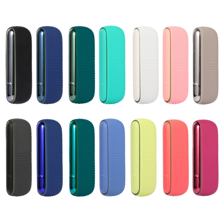 Silicone electronic cigarette case for IQOS ILUMA, showcasing its sleek design and protective features.