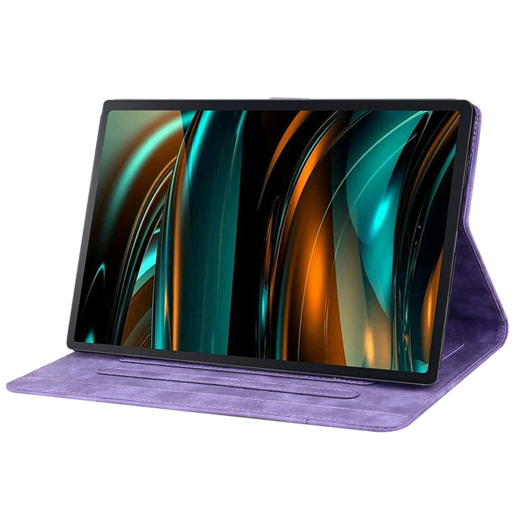 Cartoon Sakura Cat embossed case for Lenovo Tab M11, showcasing its stylish design and protective features.