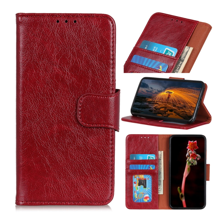 For Motorola Edge X30 Nappa Texture Horizontal Flip Leather Phone Case showcasing its elegant design and functional features.