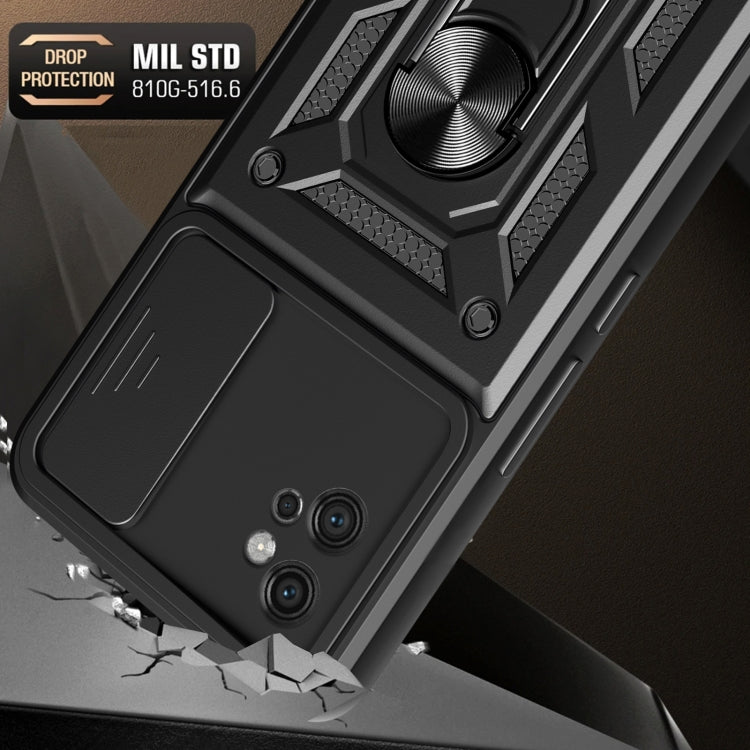 Motorola Moto G32 TPU Hybrid PC Phone Case with Sliding Camera Cover Design, showcasing its durable material and sleek design.