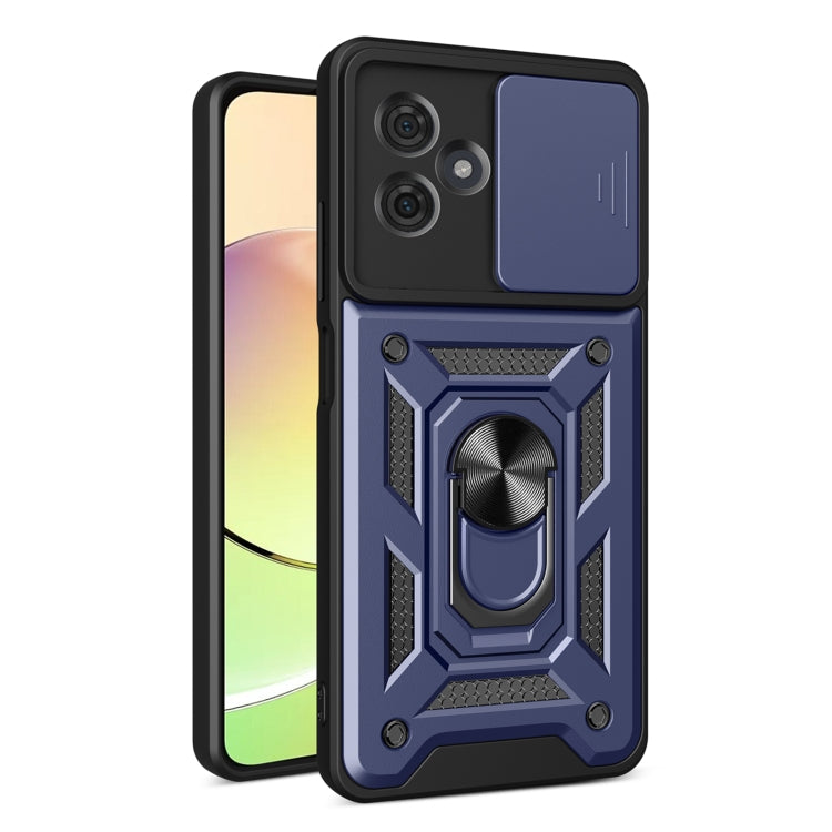 Motorola Moto G54 5G TPU Hybrid case with sliding camera cover design, showcasing its sleek and protective features.