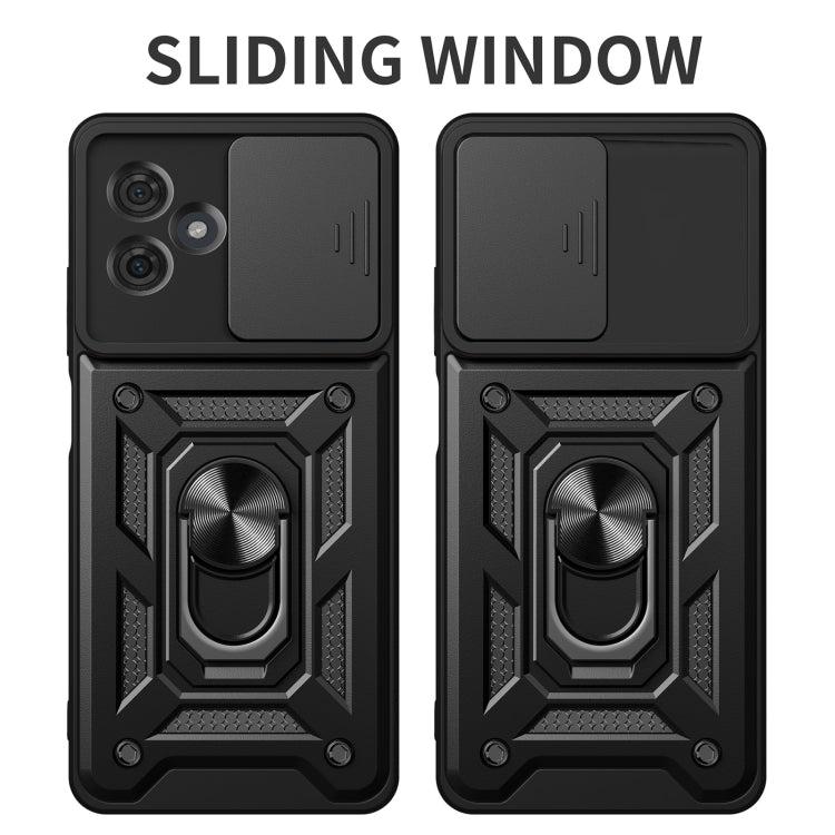 Motorola Moto G54 5G TPU Hybrid PC case with sliding camera cover design, showcasing its sleek and durable construction.