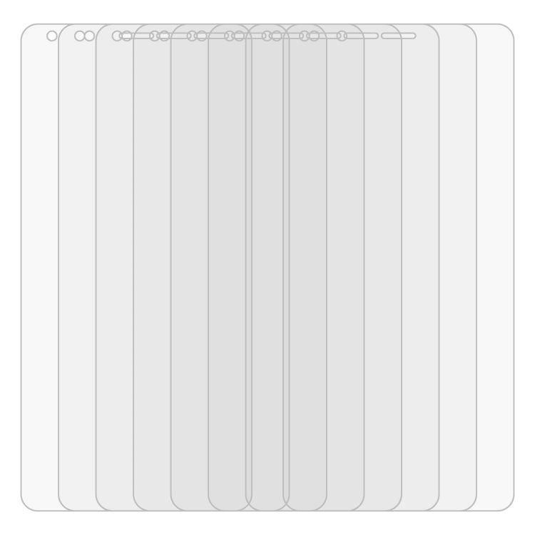 50 PCS 0.26mm 9H 2.5D Tempered Glass Film for Nokia C1 2nd Edition, showcasing its sleek design and protective features.