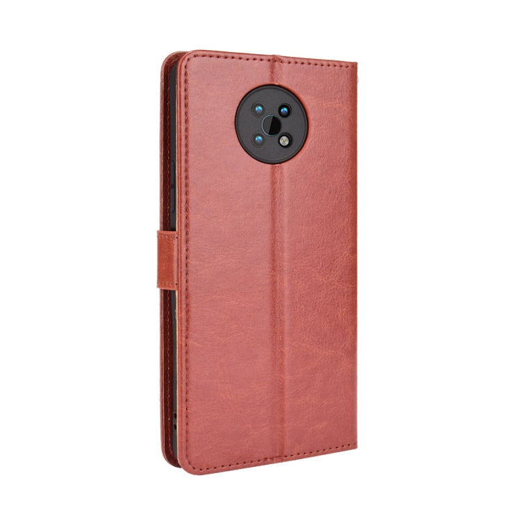 For Nokia C50 5G Crazy Horse Texture Horizontal Flip Leather Case showcasing its stylish design and functional features.